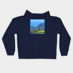 Godzilla shrine Kids Hoodie